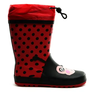 Cizme de drumeție pentru copii Regatta Mudplay ladybird