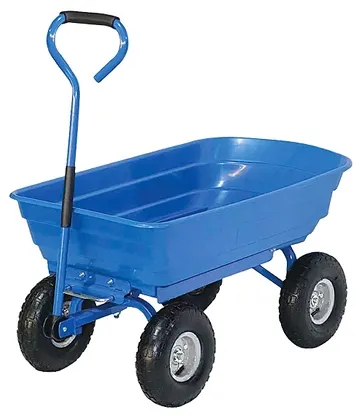 Cărucior de grădină MMS – 75 l, 100 x 50 x 97 cm, 250 kg