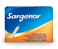 Sargenor Solutie orala, 20 fiole, Viatris