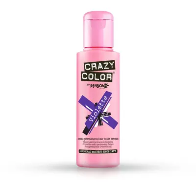 Vopsea semi-permanenta VIOLETTE -CRAZY COLOR - no.43 - 100 ml
