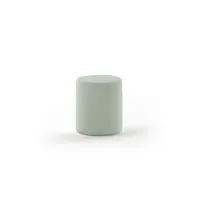 Puf de copii verde deschis cu tapițerie din stofă bouclé MOON – Vipack