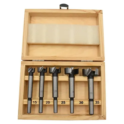Set-Trusa burghie freza pentru Lemn DIN 7483 - 5 piese