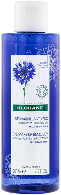 Klorane Cornflower Demachiant pentru ochi, 200 ml