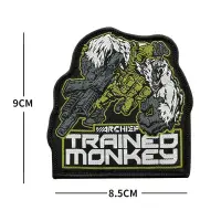 Velcro Patch WARCHIEF – Trained Monkey - Default Title