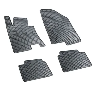 Set covorase auto din cauciuc Kia Ceed 2 2012-2018, presuri FROGUM, negre, 4 buc