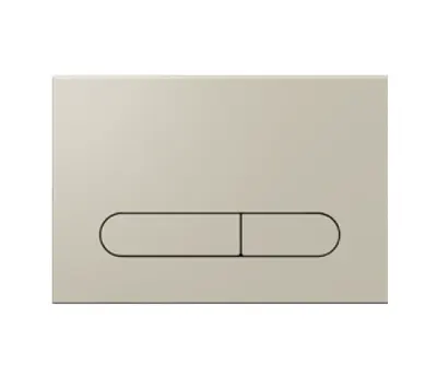Clapeta de actionarea dubla, culoare ivory, pentru rezervor incastrat Isvea