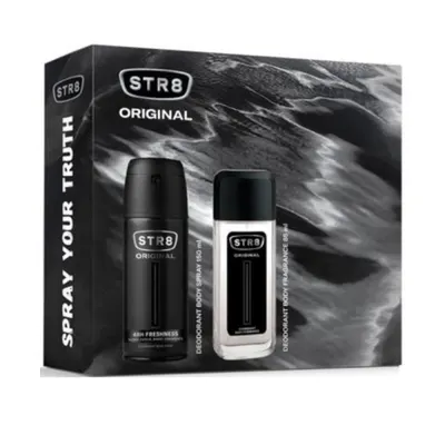 Set Cadou STR8 Original, Deodorant Natural Spray 85 ml si Deodorant Spray 150 ml