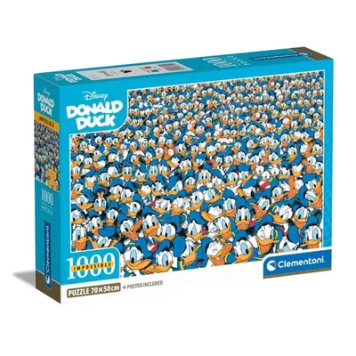 Puzzle Clementoni 1000 piese Impossible Donald Duck 39799