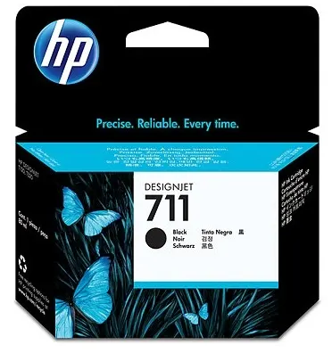 Cartuș de cerneală HP - 711, pentru Designjet T120/T520, Black
