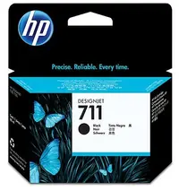 Cartuș de cerneală HP - 711, pentru Designjet T120/T520, Black