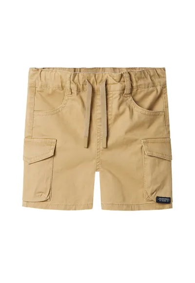 Pantaloni scurti baieti 13225803 - Bumbac - Maro - Maro
