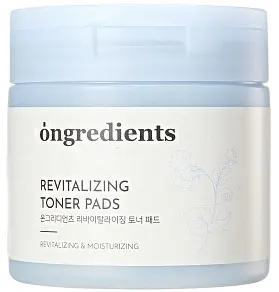 Ongredients Discuri tonice faciale revitalizante, 60 buc