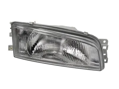 Far fata Dreapta (H4, electric, fara motoras, culoare insert: cromat) potrivit MITSUBISHI LANCER IV, LANCER VI