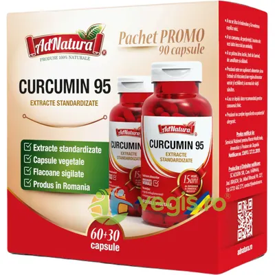 Pachet Curcumin 95 60cps+30cps