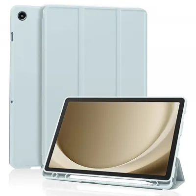 Husa pentru Samsung Galaxy Tab A9+, Techsuit, Flex Trifold, Bleu