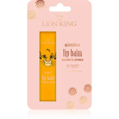 Mad Beauty Lion King Simba balsam de buze cu efect de hidratare 4 g