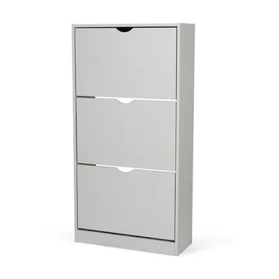 Pantofar gri cu deschidere înclinată 60x118x24 cm Stelo – Bonami Essentials