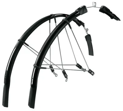 Set apărătoare noroi SKS Raceblade Long 700x20-25 - negru