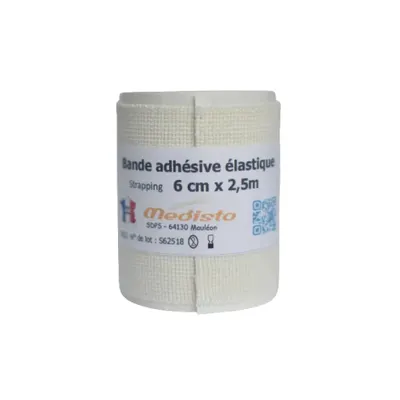 Bandă adezivă pentru strapping Medisto 6 cm x 2,5 m