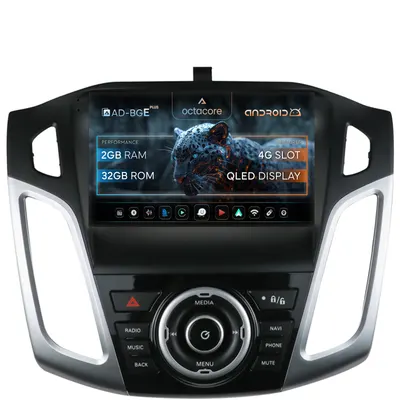 Navigatie Ford Focus 3 (2011-2019), Android, E-Octacore 2GB RAM + 32GB ROM, 9 Inch - AD-BGE9002+AD-BGRKIT144