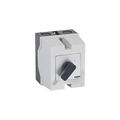 Intrerupator rotativ- changeover switch cuout off - PR 26 - 4P - 32 A - box 96x120 mm