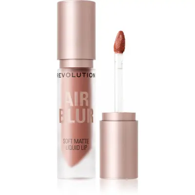 Revolution Air Blur Liquid Lipstick ruj lichid mat, cu textură lejeră culoare Siren 3.5 ml