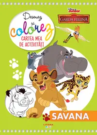 Disney. Garda felina. Desenez si colorez. Cartea mea de activitati