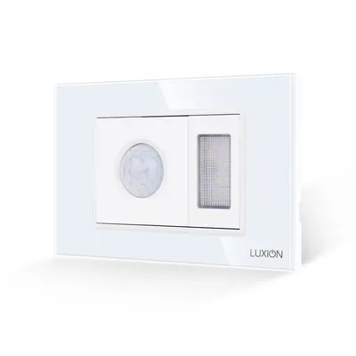 Senzor de Miscare 2M si Lampa de Veghe LUXION cu Rama din Sticla, Standard Italian, 3M