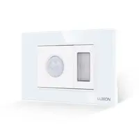 Senzor de Miscare 2M si Lampa de Veghe LUXION cu Rama din Sticla, Standard Italian, 3M