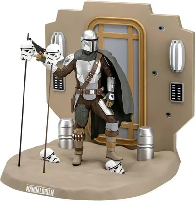 Мodel de asamblat Revell Cosmic : Star Wars: The Mandalorian - Din Djarin