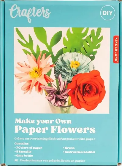Set pentru flori din hârtie Kikkerland Crafters