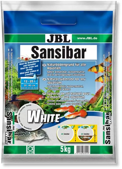 Nisip natural JBL Sansibar WHITE 5 kg