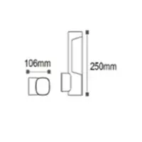 Corp de iluminat pentru exterior, gradina GARDEN TARUS-WLA 7W SMD 3000K