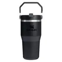 Termos negru din oțel inoxidabil 600 ml IceFlow™ Flip Straw 2.0 Tumbler Black – Stanley