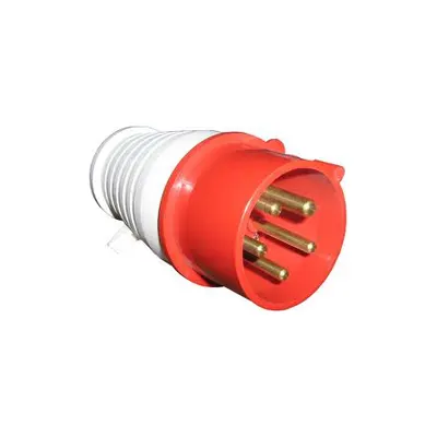 Pachet Conexiune Sigura 400V cu Nul: Fisa HT-015 16A IP44 + Priza Fixa HT-115 16A IP44, 400V 3P+N+E