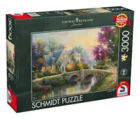 Puzze Schmidt din 3000 de piese - Thomas Kinkade Lamplight Manor