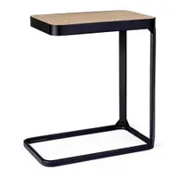 Măsuță auxiliară cu aspect de lemn de brad 30x50 cm Everitt – Bizzotto