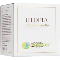 Lumanare Naturala cu Patchouli Utopia 200g