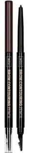 Wibo Creion pentru sprancene Contouring, cu o perie, 02, 1 g