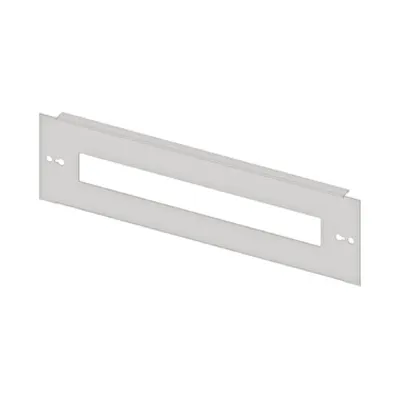 Slotted front plate 426mm G3 sheet steel, 18MW