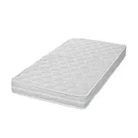 Saltea patut Lorelli Relax Grey Sky 120x60x10 cm din spuma elastica cu husa detasabila din bumbac
