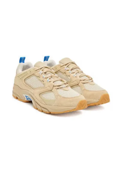 Pantofi sport pentru barbati - 305438119 - piele naturala - bej