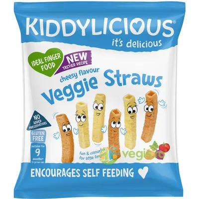 Sticks-uri din Legume si Orez cu Aroma de Branza pentru Copii +9 Luni fara Gluten 12g