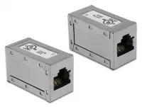 Cupla RJ45 cat 6A, ecranata, Delock 86165