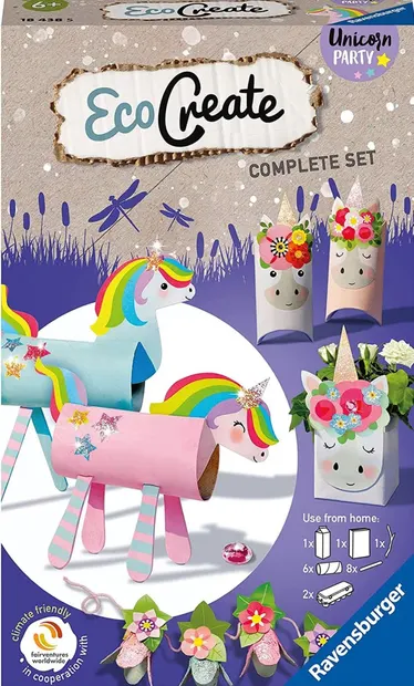 Kit creativ Ravensburger - EcoCreate Mini, Unic Party