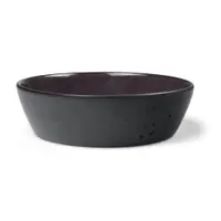 Bol mic negru/mov din gresie Gastro Black/Purple – Bitz