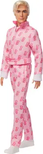 Păpuşă Barbie The Movie - Ken, într-un costum roz