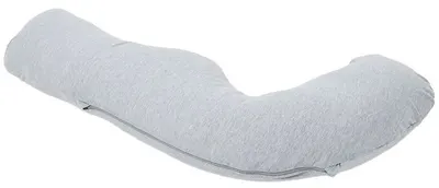 Pernă de sarcină Momcozy - În formă de J, gri