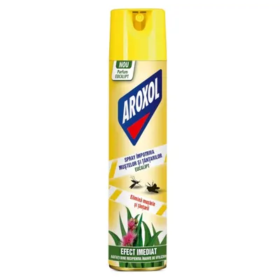 Spray Impotriva Mustelor si Tantarilor Aroxol Eucalipt, 400 ml
