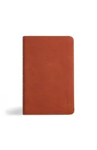 NASB Personal Size Bible, Burnt Sienna Leathertouch